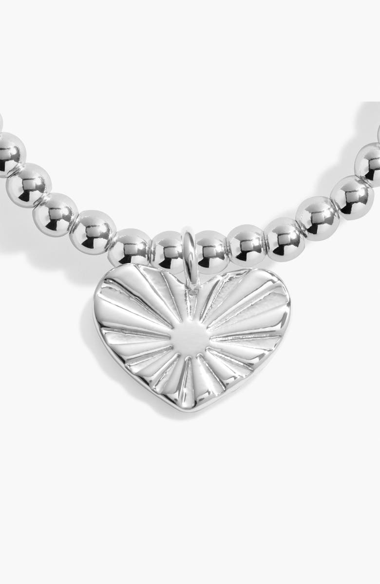 A Littles & Co A Little 'She Believed She Could So She Did' Bracelet, Alternate, color, Metallic Silver