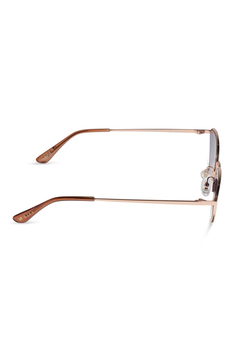 Tabitha Cat Eye Sunglasses, Alternate, color, CHAMPAGNE LAVENDER ROSE