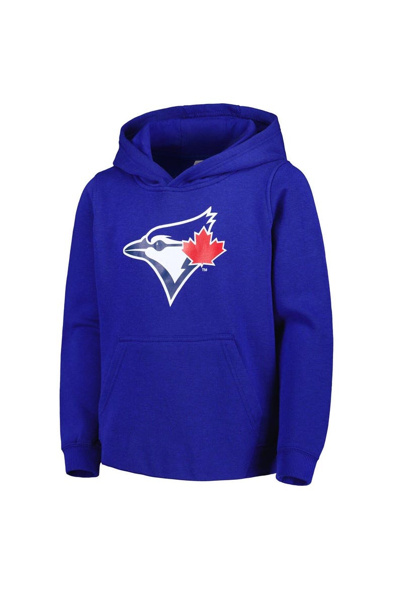 Youth Royal Toronto Blue Jays Team Primary Logo Pullover Hoodie, Alternate, color, Royal