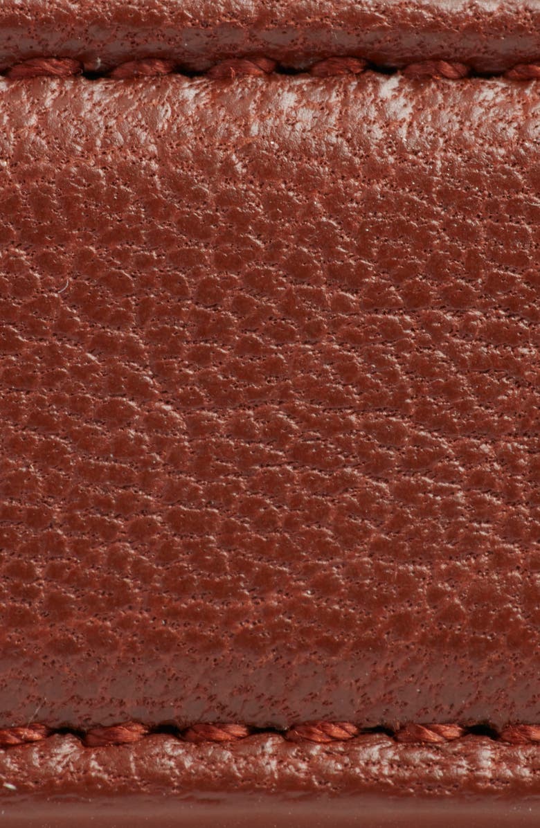 Saint Laurent La 66 Buckle Leather Belt, Alternate, color, 