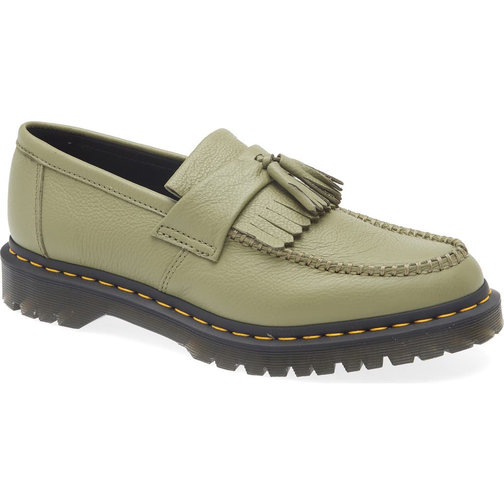 Dr. Martens Adrian Kiltie Tassel Loafer In Green