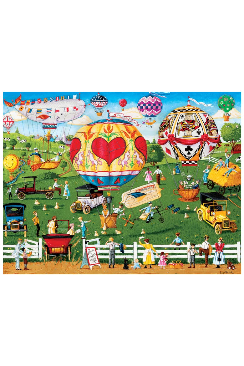 Folk Art Puzzle Collection 12 Pack, Alternate, color, Multicolor