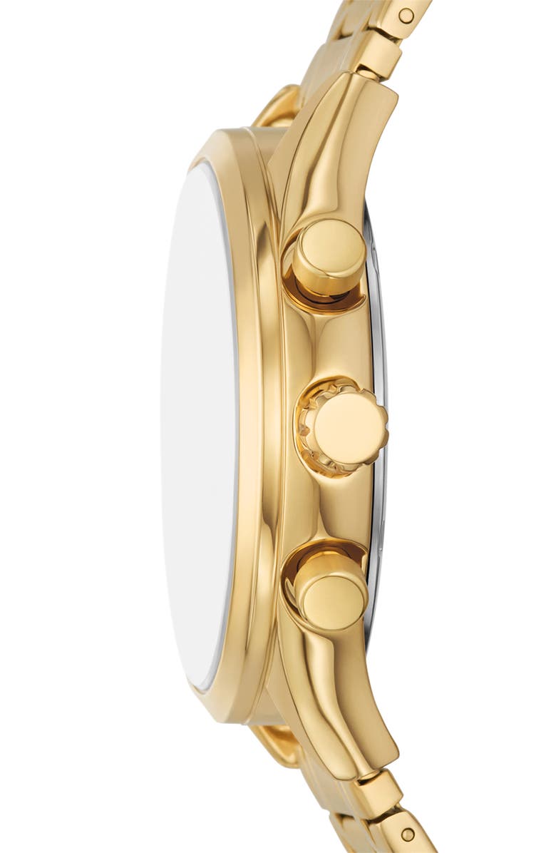 Fossil Fenmore Multifuction Bracelet Watch, 44mm, Alternate, color, Gold