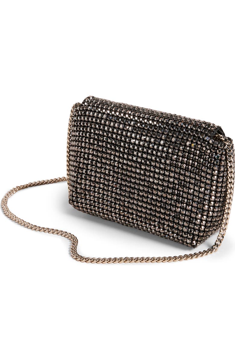Ted Baker London Glitters Mini Crystal Crossbody Bag, Alternate, color,