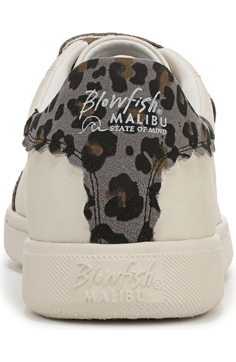 Blowfish Malibu Tucson Sneaker, Alternate, color, White / Bronze Faux Leather