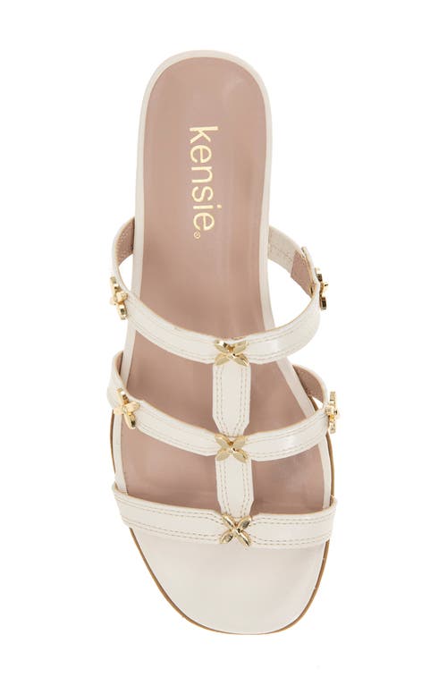 Kensie Alaina Sandal In Off White