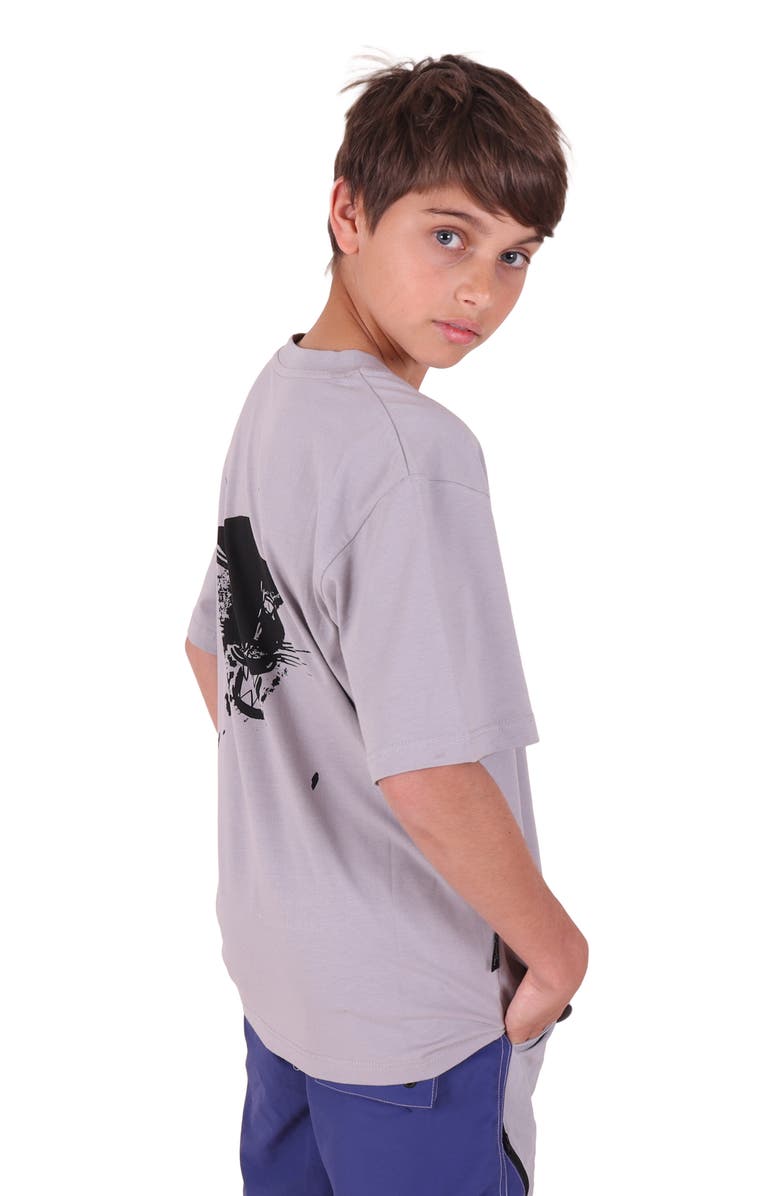 TINY TRIBE Kids' Good Vibe Graphic T-Shirt, Alternate, color, 