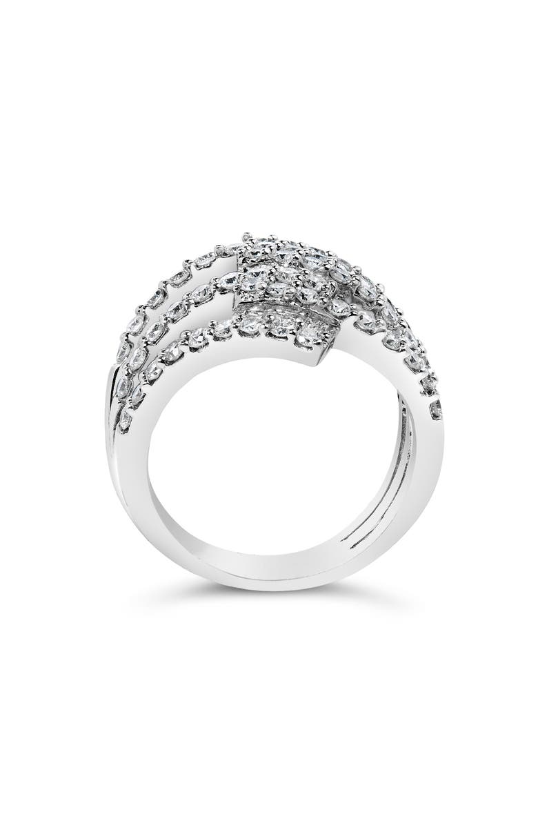 Haus of Brilliance 18kt White Gold 1 3/4ct TDW Diamond Ring, Alternate, color, White