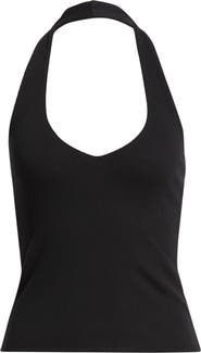 BP. V-Neck Knit Halter Top