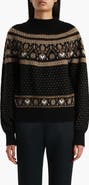Khaite Guy Fair Isle Cashmere Sweater