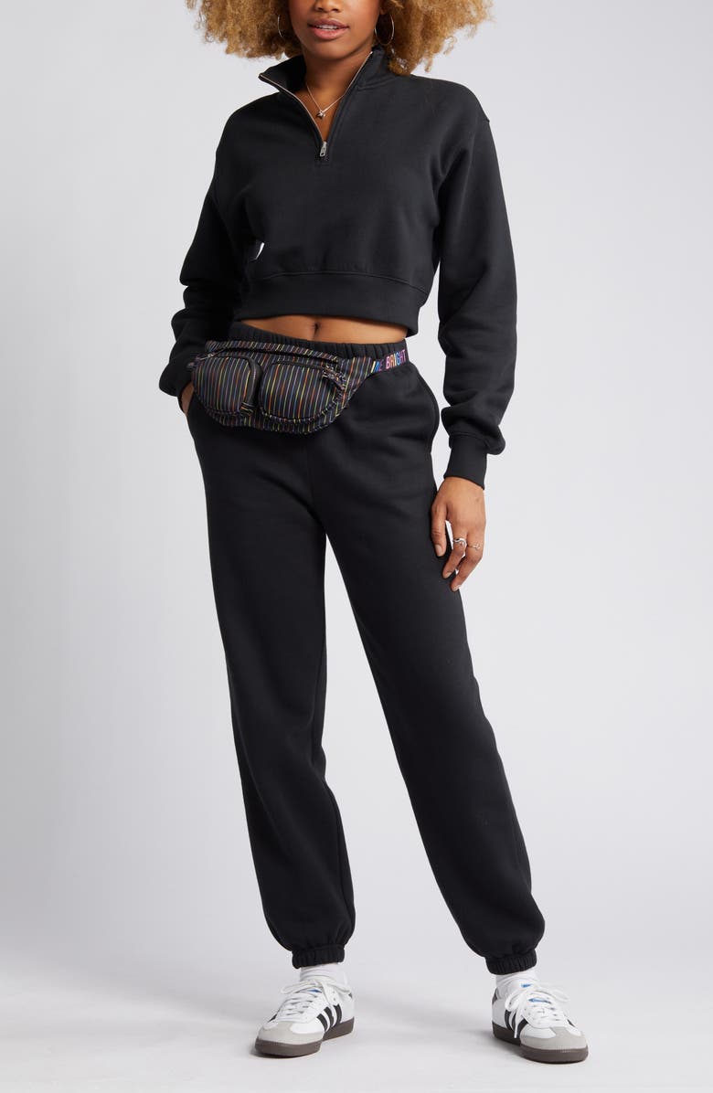 BP. Quarter Zip Sweatshirt, Main, color,