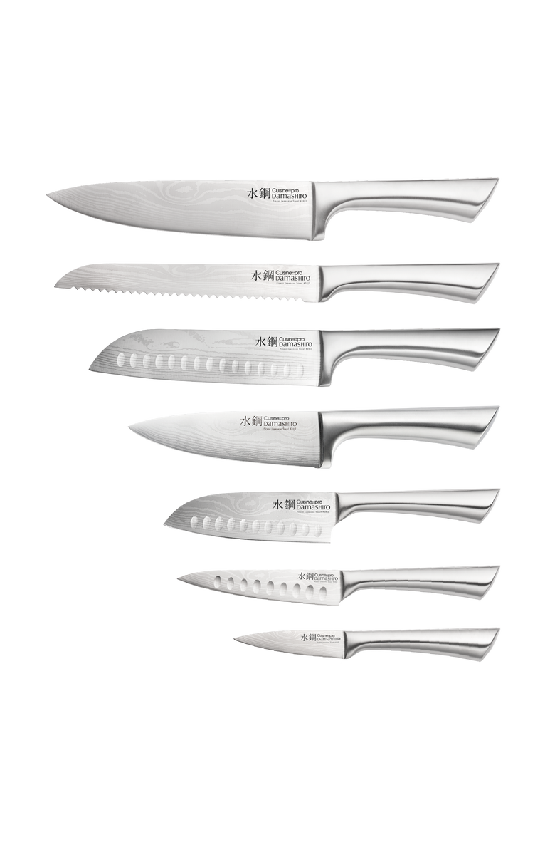 Cuisine::pro<sup>®</sup> Damashiro<sup>®</sup> 8-Piece Satori Knife Block, Alternate, color, Silver
