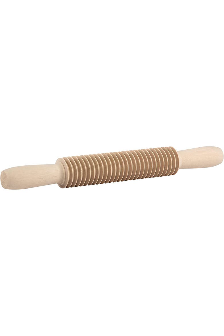 Wooden Pasta Cutter, 12-Inch, Tagliatelle, Main, color, Brown