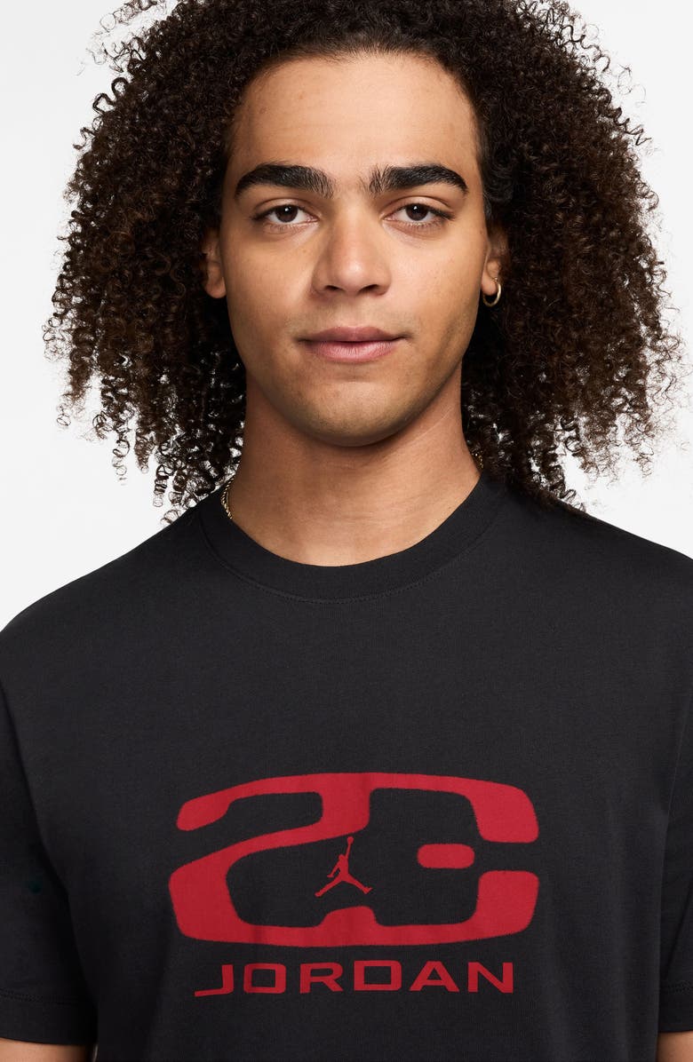 Jordan Essentials Logo Cotton Graphic T-Shirt, Alternate, color, 