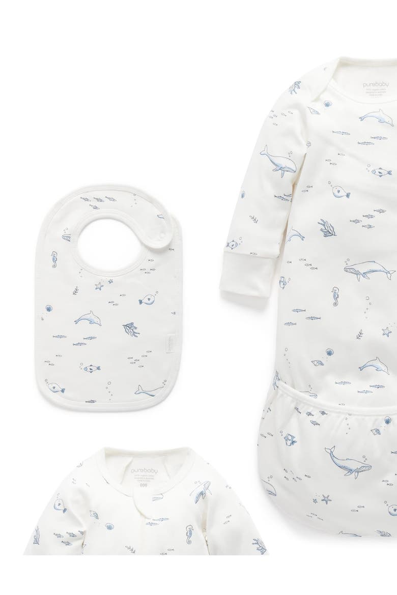 Newborn Hospital Gift Pack 6 Piece, Alternate, color, Vanilla Nautical Pack