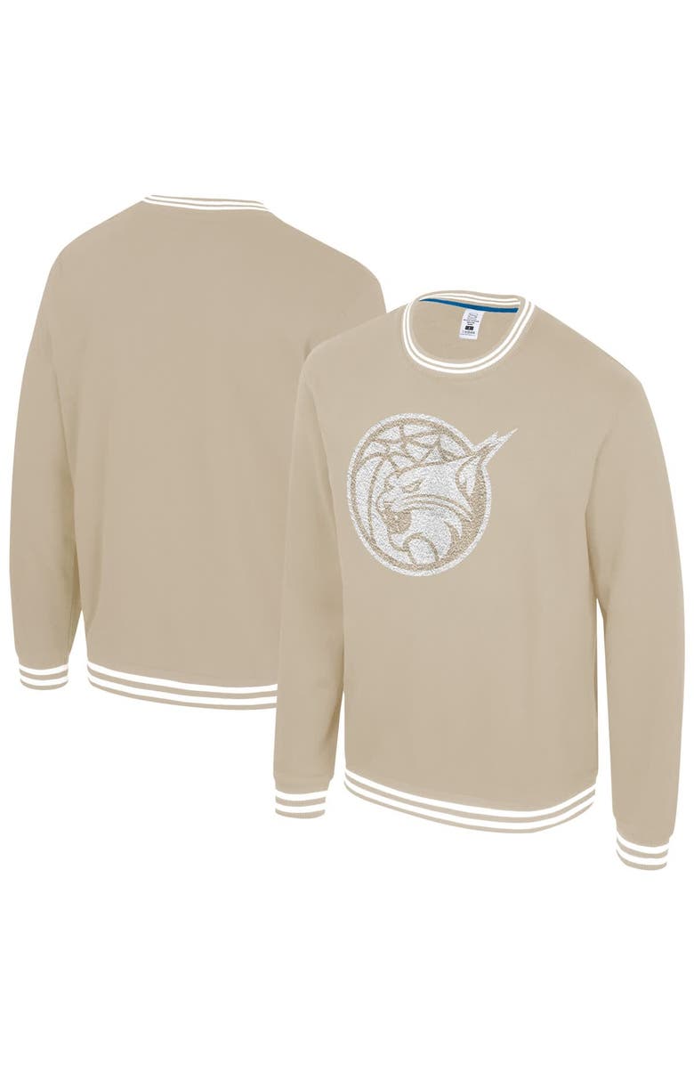 Stadium Essentials Unisex Stadium Essentials  Tan Minnesota Lynx Club Level Chenille Pullover Sweatshirt, Alternate, color, Tan