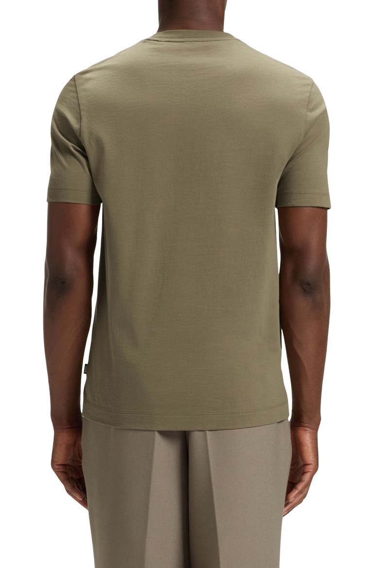 Thompson Solid T-Shirt, Alternate, color, OPEN BROWN