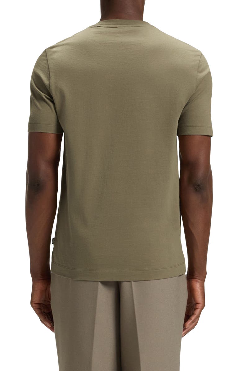 BOSS Thompson Solid T-Shirt, Alternate, color, Open Brown