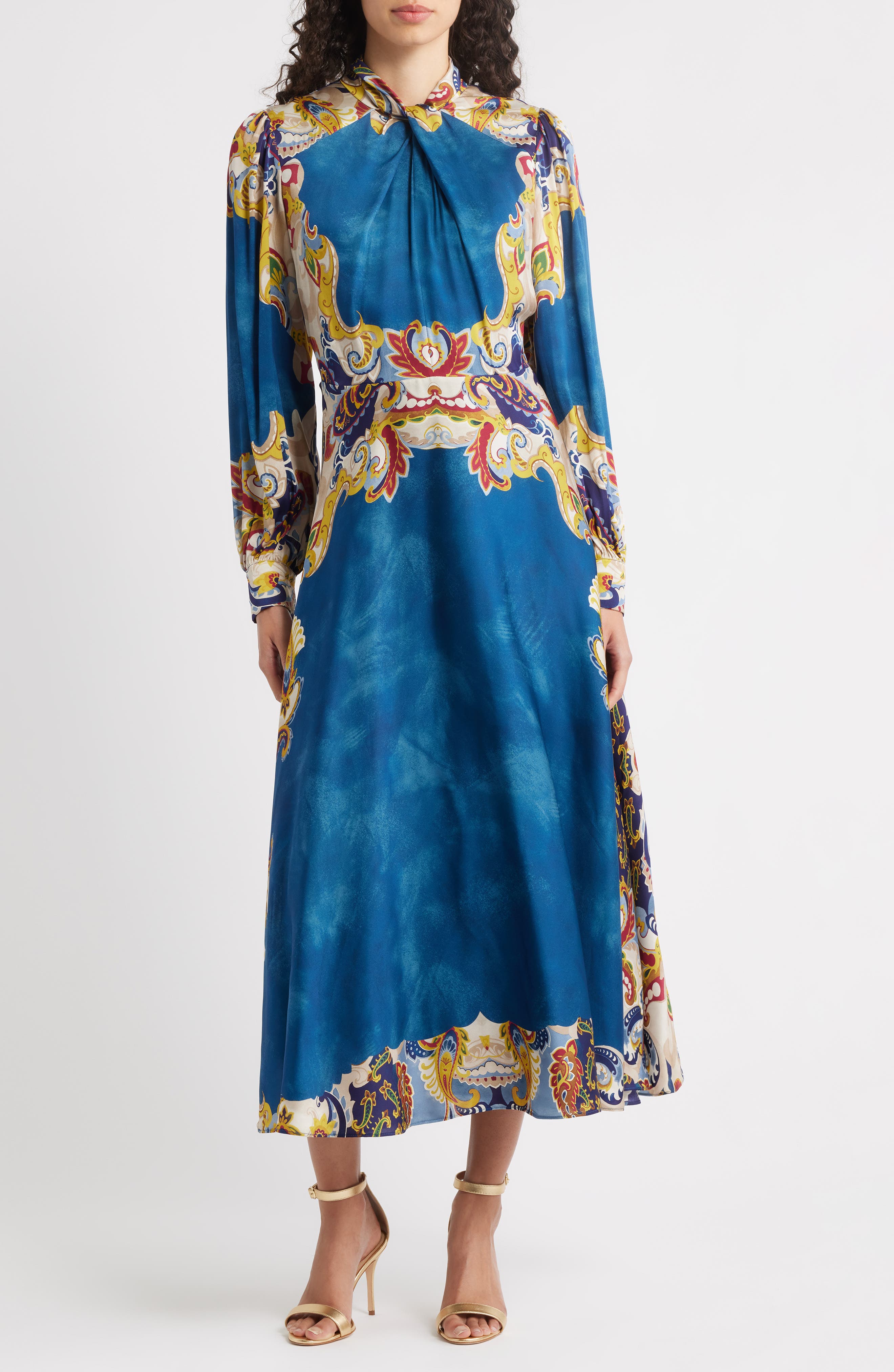 The Raquel Long Sleeve Maxi Dress