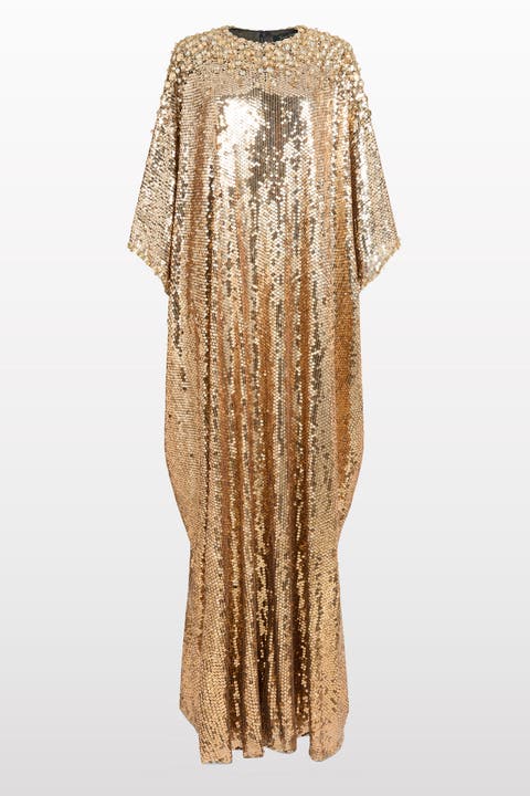 Fontaine Sequin-Embellished Maxi Dress