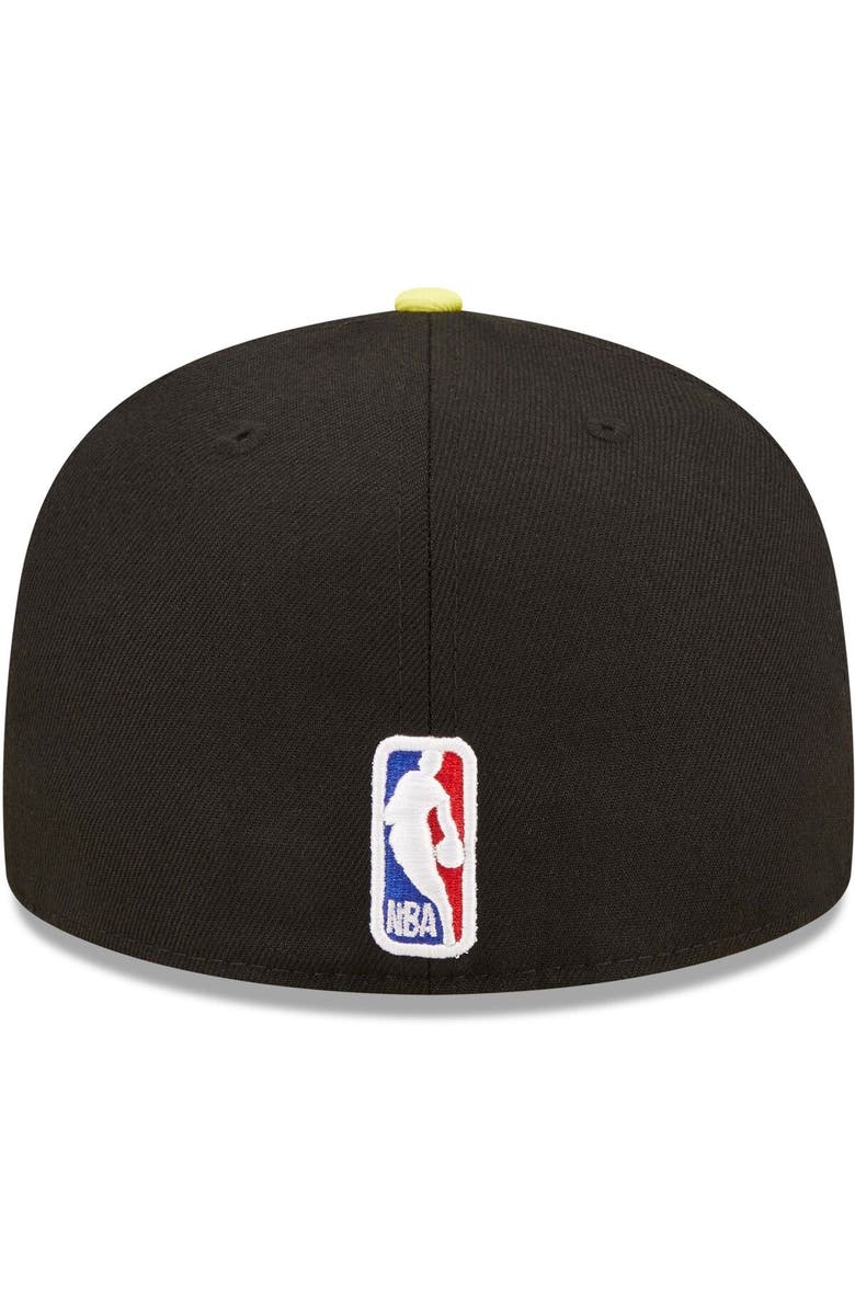 New Era Men's New Era Gold/Black Utah Jazz 2022 Tip-Off 59FIFTY Fitted Hat, Alternate, color, 
