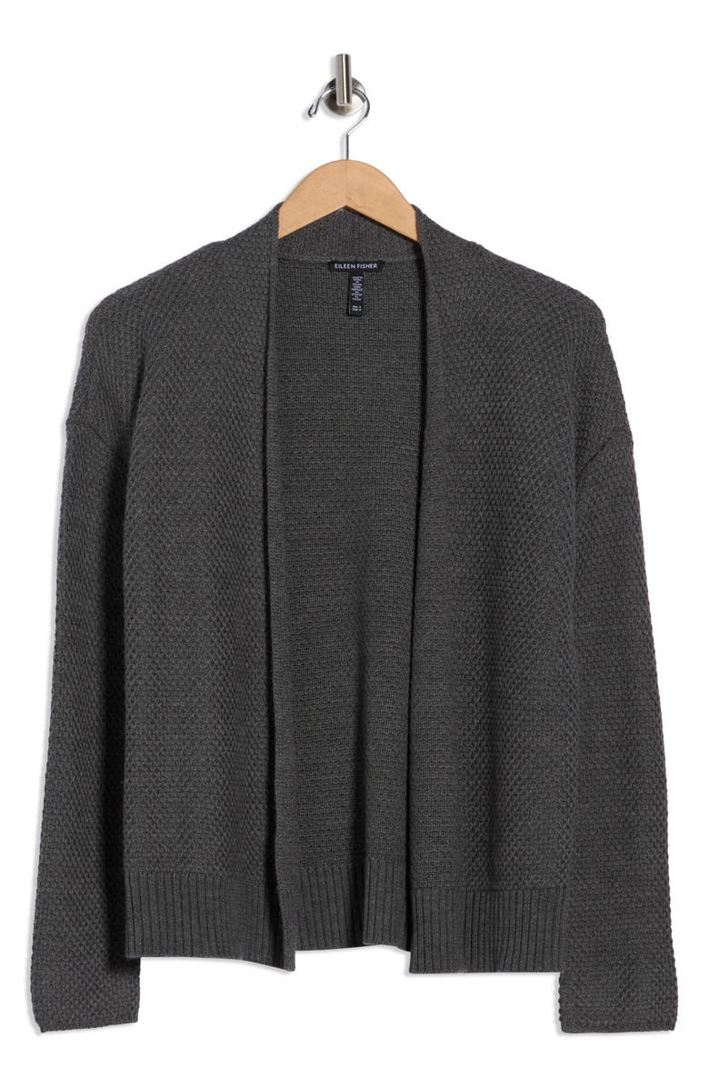 Eileen Fisher Wool Cardigan, Alternate, color, 