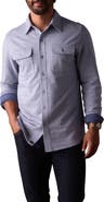 The Normal Brand Textured Knit Long Sleeve Button-Up Shirt