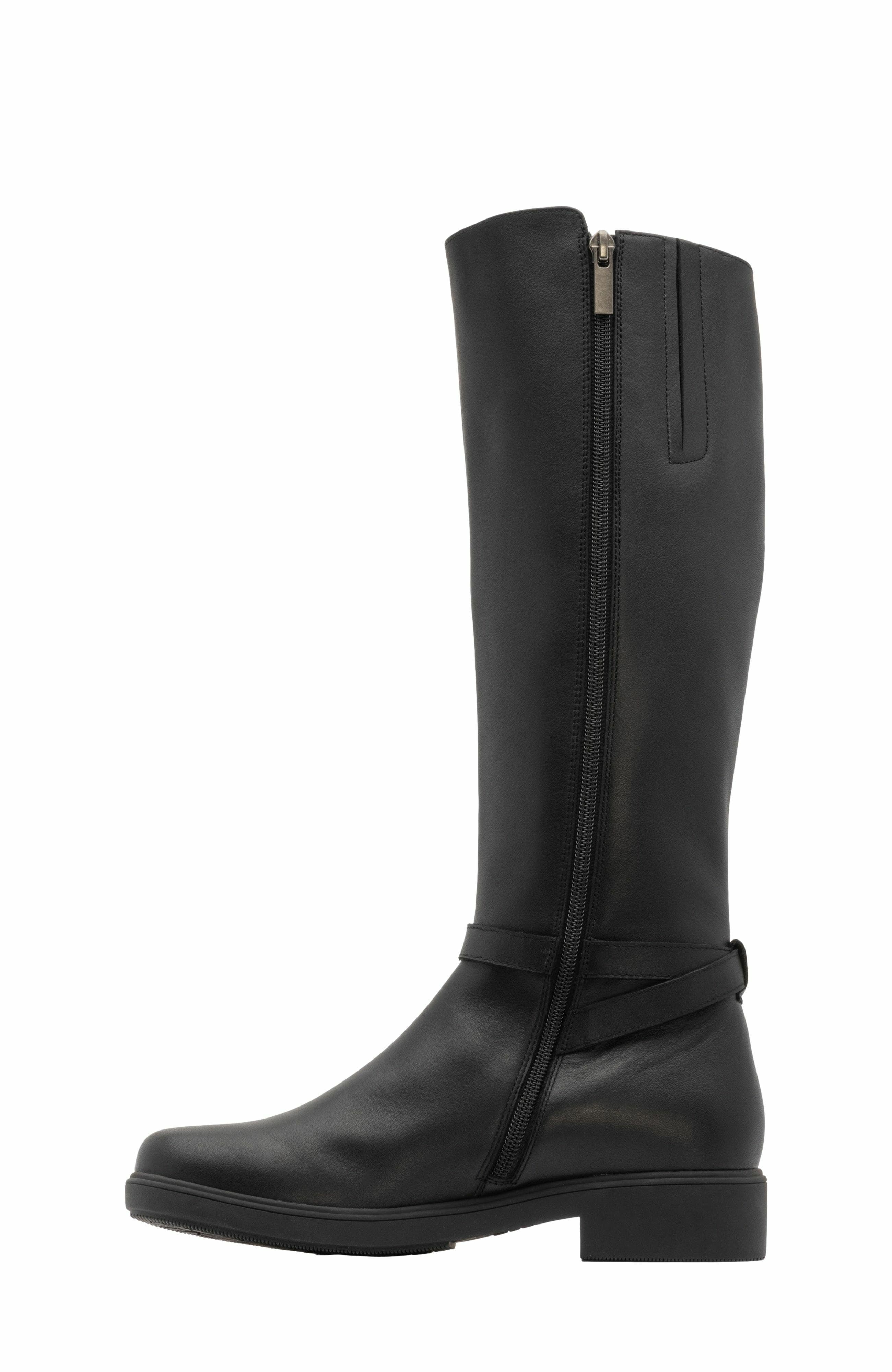 ABEO Compass Tall Boot, Alternate, color, Black - Metatarsal