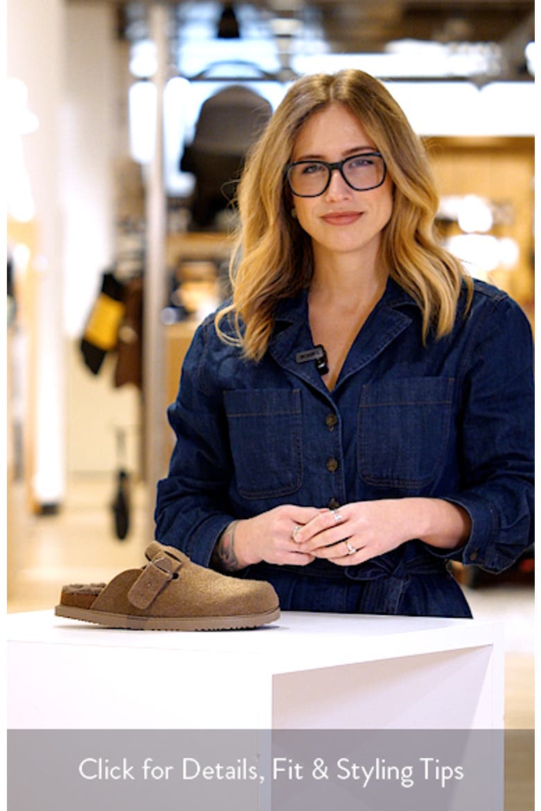 Portland Faux Fur Clog video