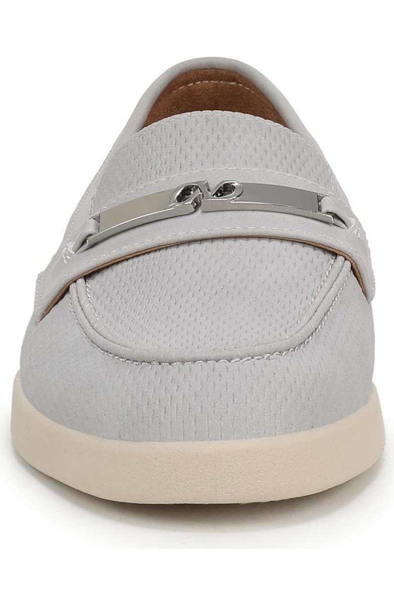 Naturalizer Isla Loafer, Alternate, color, Lunar Grey Perf Faux Leather