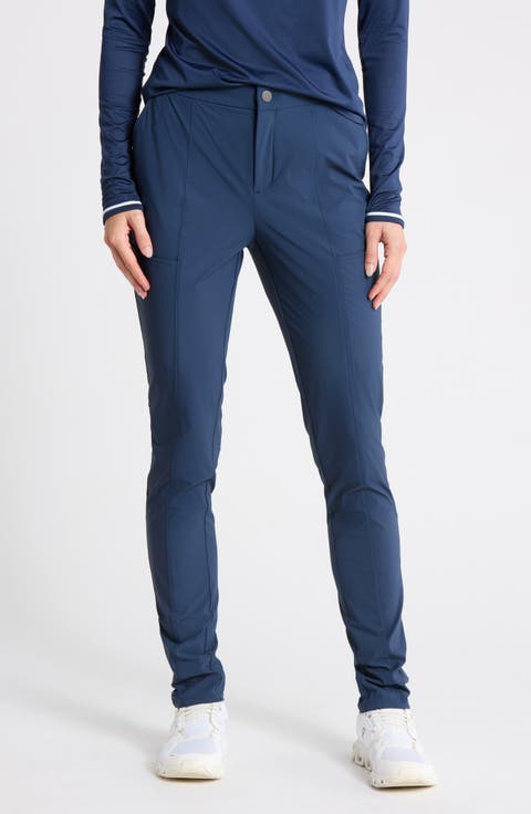 Dobby Back Slim Performance Pants