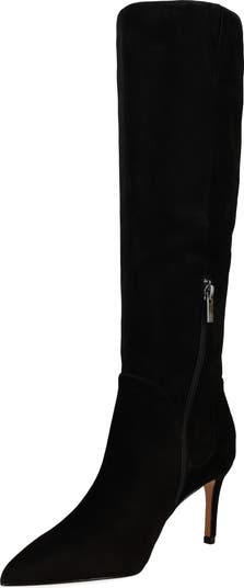 Olencia Boots Sam Edelman Olen Leather Knee Boots Pelle Moda Lidya
