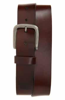 Ezra Rugged Leather Belt