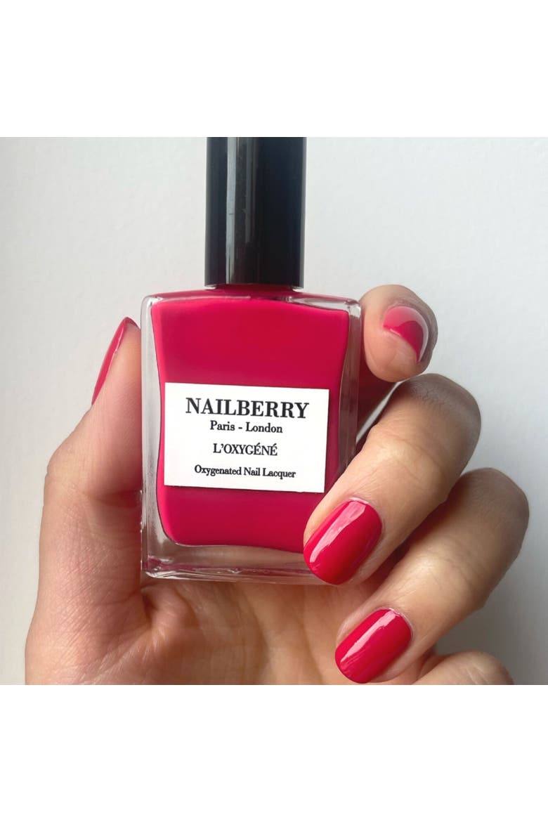 Bio-sourced Nail Polish, Alternate, color, Pink Berry