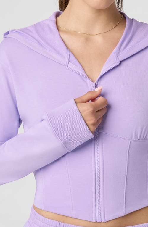Florence By Mills Corset Zip Hoodie In Multi