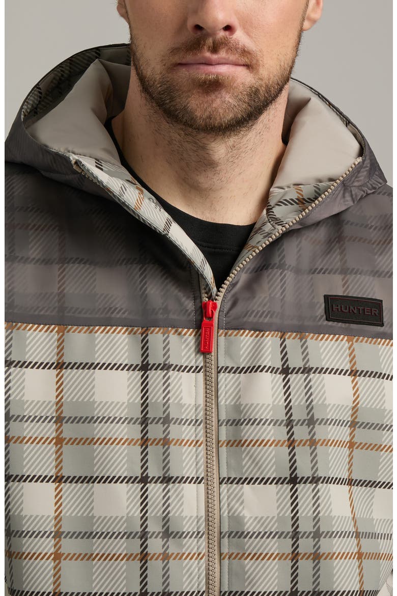 Colton Plaid Printed Mixed Media Jacket, Alternate, color, ROCKRIDGE PLAID