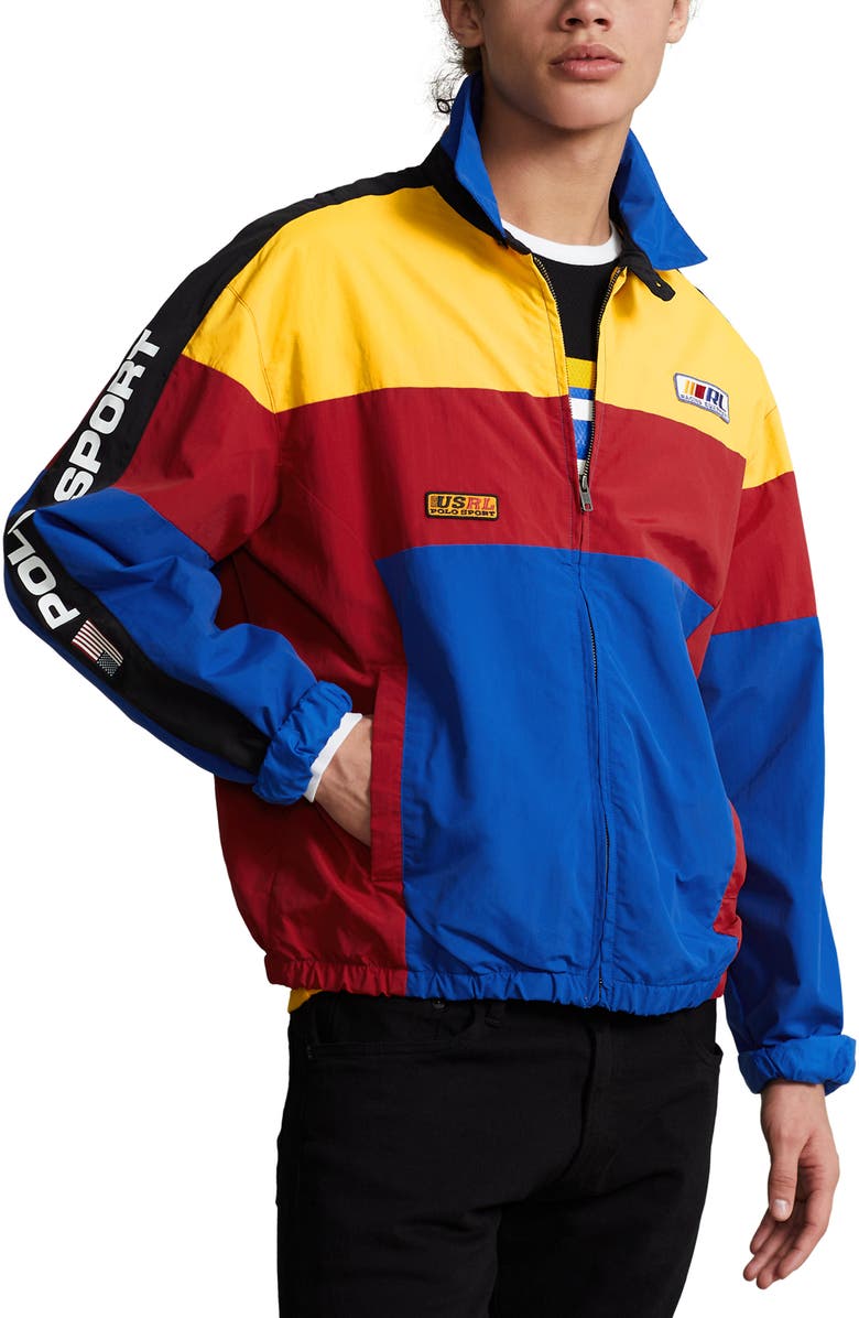 Polo Ralph Lauren Polo Sport BMX Water Repellent Jacket, Main, color, 