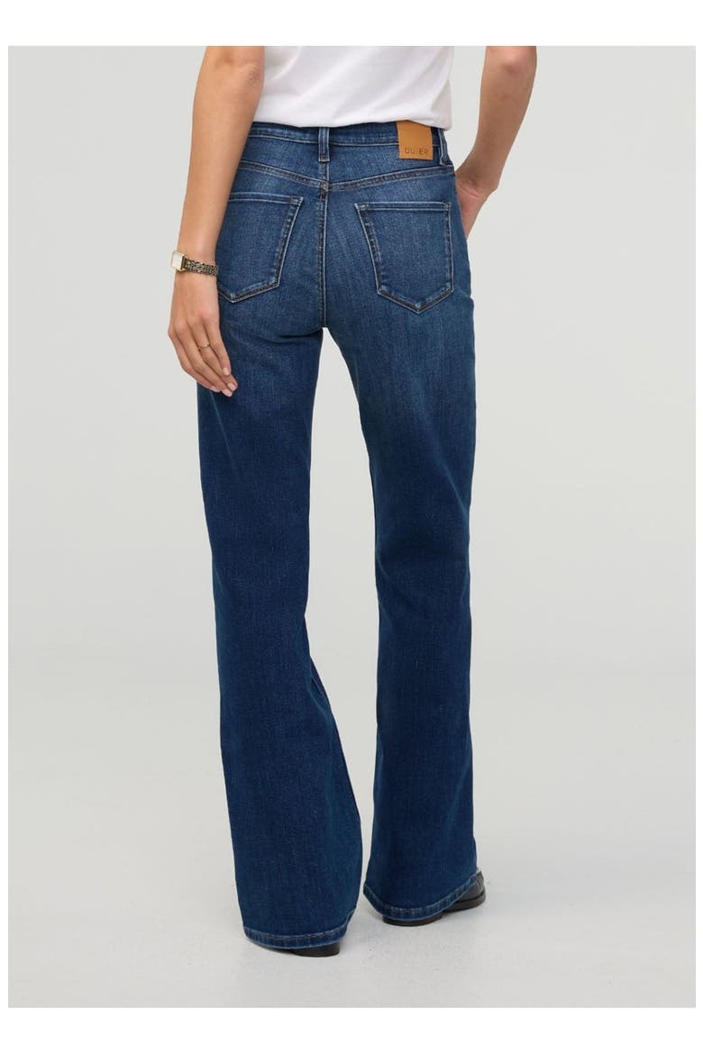 Performance Denim High Rise Wide Leg, Alternate, color, Night-Harbour