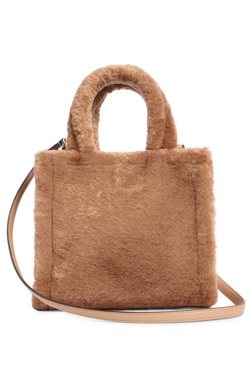 Kate Spade New York Ellie Faux Fur Small Tote Bag In Brown