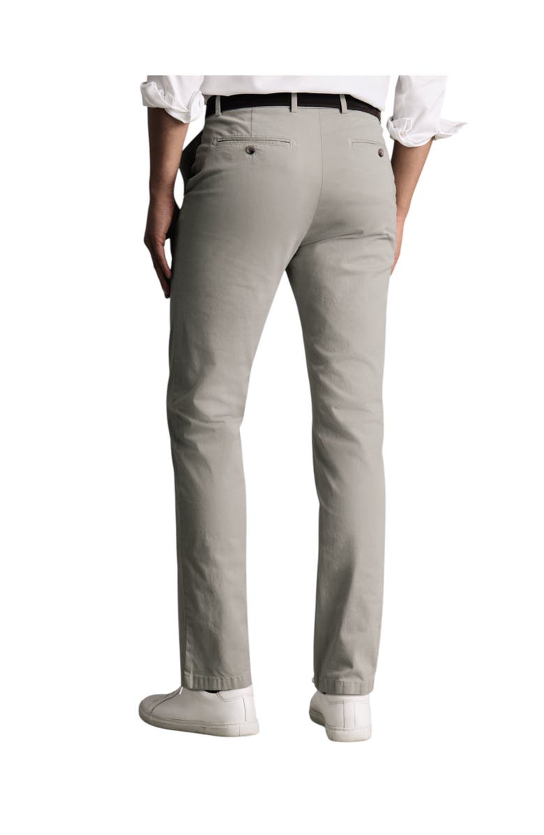 Charles Tyrwhitt Slim Fit Lightweight Chinos, Alternate, color, Silver