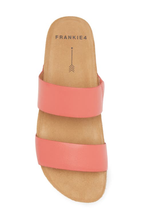 Frankie4 Maria Iii Slide Sandal In Coral