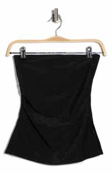 Madden Girl Metallic Knit Tube Top