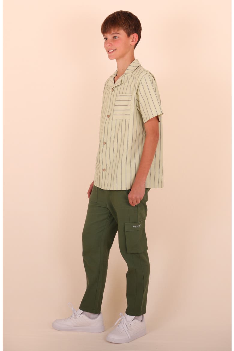 Kids' Cargo Pants, Alternate, color, KHAKI