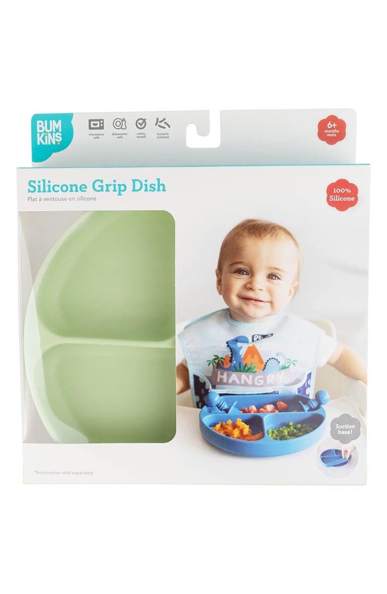 Bumkins Silicone Grip Dish, Alternate, color, 