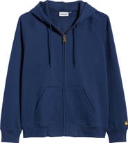 Carhartt Work In Progress Chase Cotton Blend Zip-Up Hoodie