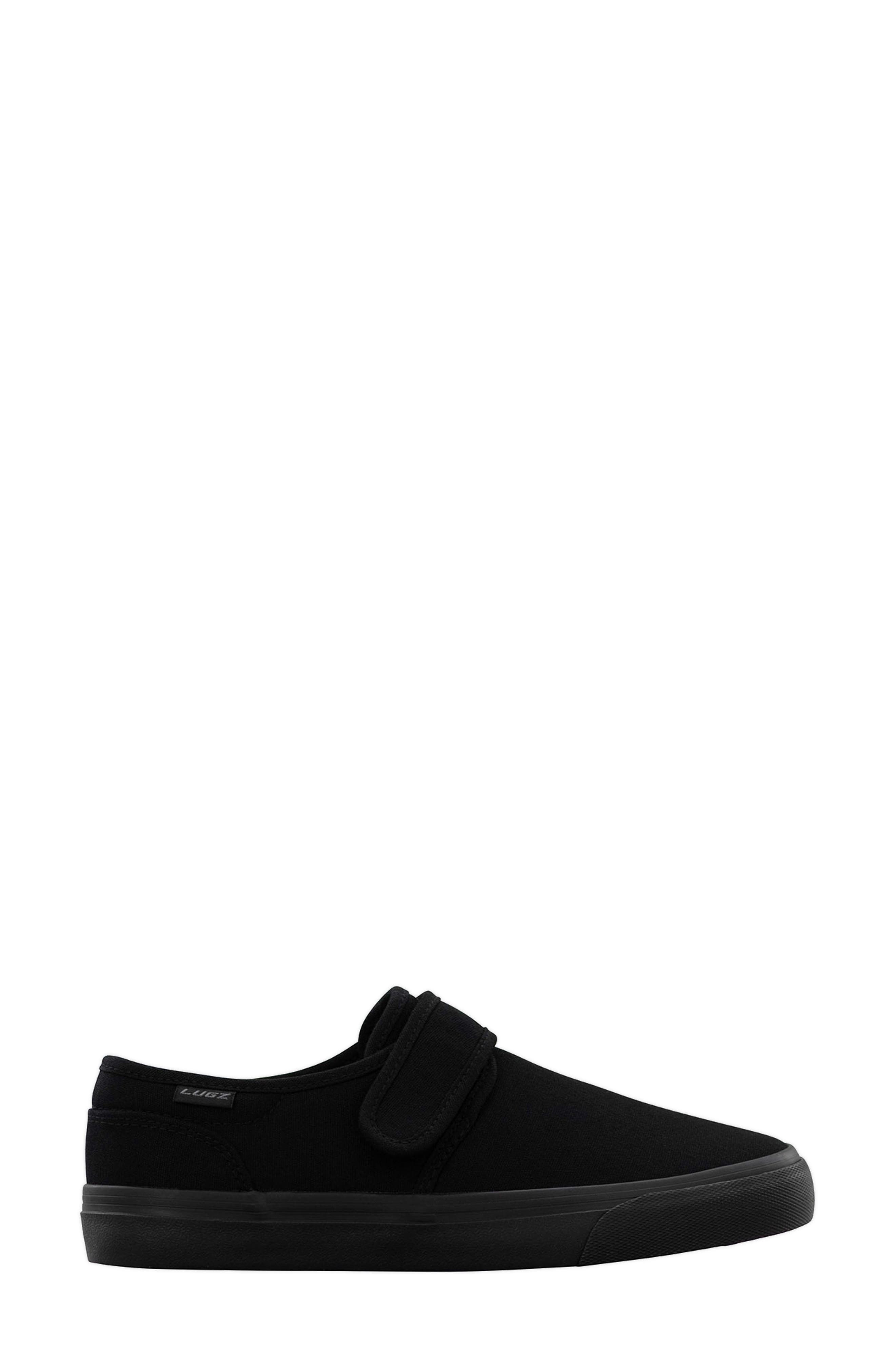 LUGZ Clipper Strap Slip-On Sneaker, Alternate, color, Black
