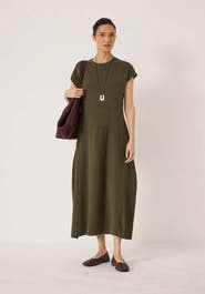 Hush Barrel Cotton Jersey Dress