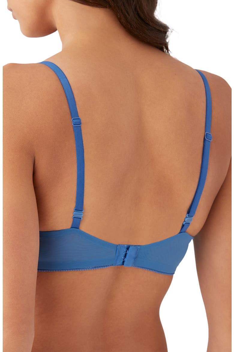 Etched in Style Underwire T-Shirt Bra, Alternate, color, DELFT
