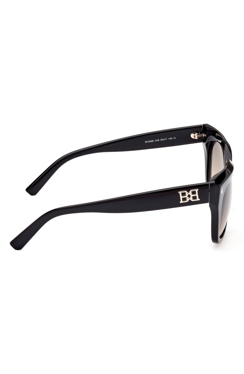 Bally 55mm Gradient Cat Eye Sunglasses, Alternate, color,