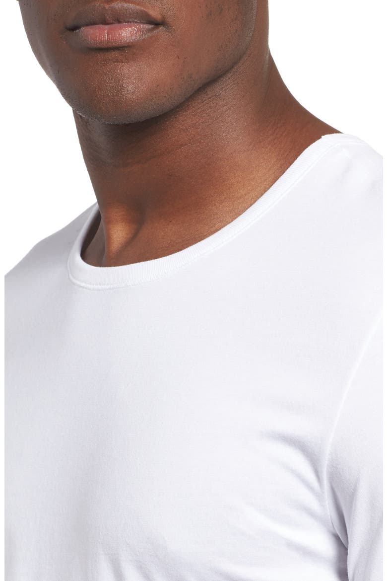 3-Pack Crewneck Cotton T-Shirt, Alternate, color, WHITE